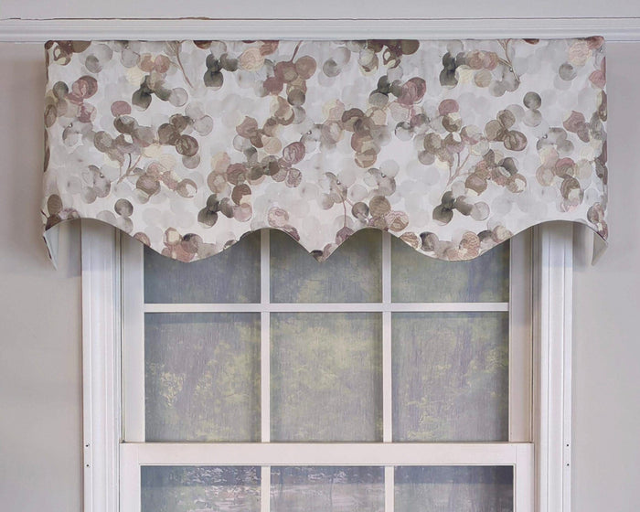 Abstract Dots Regal Valance