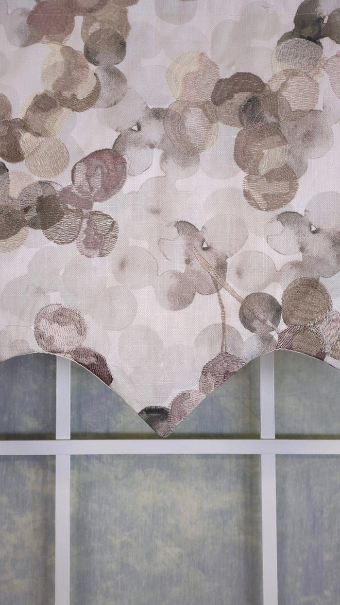 Abstract Dots Regal Valance
