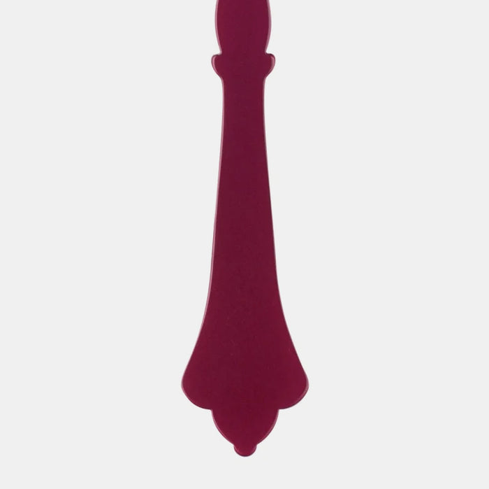 Acrylic Cocktail Spoon in Aubergine