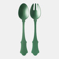 Acrylic Salad Server Set in Garden Green