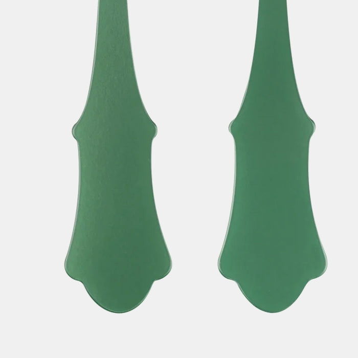 Acrylic Salad Server Set in Garden Green