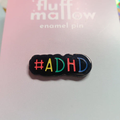 #ADHD ENAMEL PiN