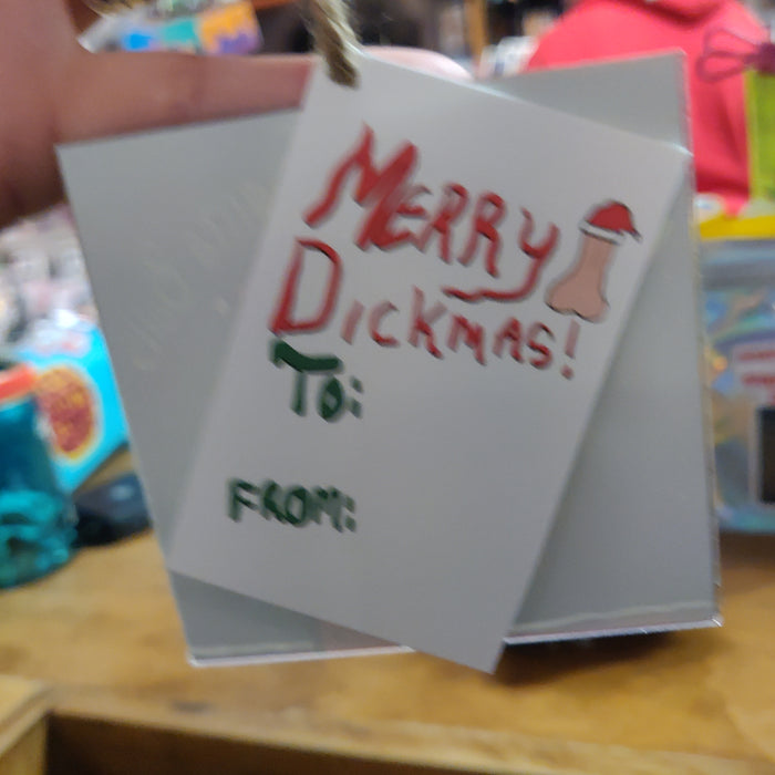 ADULT Here Cums Santa Balls ORNAMENT