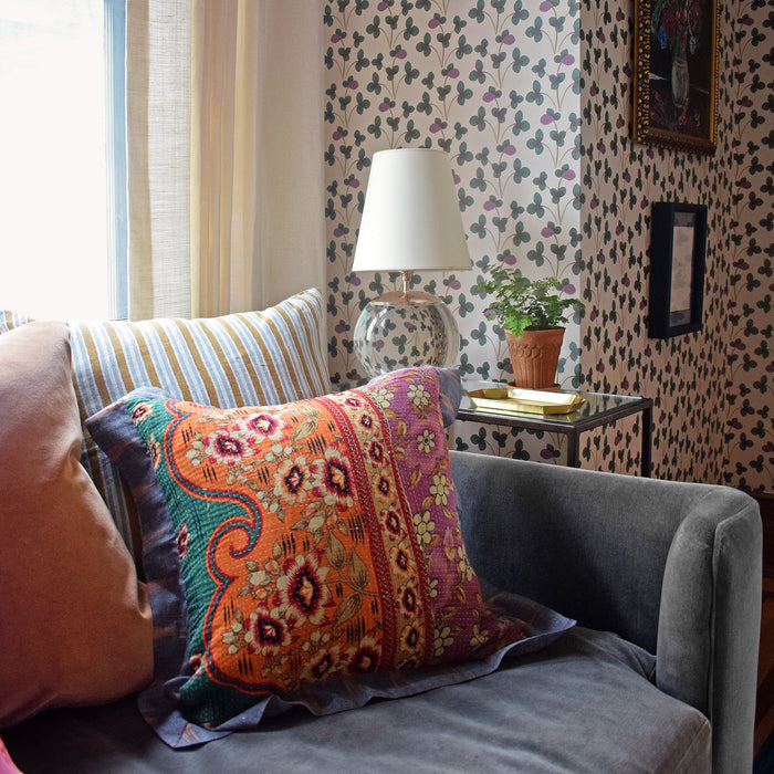Alacha Saffron Square Pillow