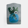 Anemone in Blue Vase Serving Board