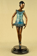 Art Nouveau Large Ballerina Dancer Home Decor Bronze Sculpture by~Chiparus~ Deco