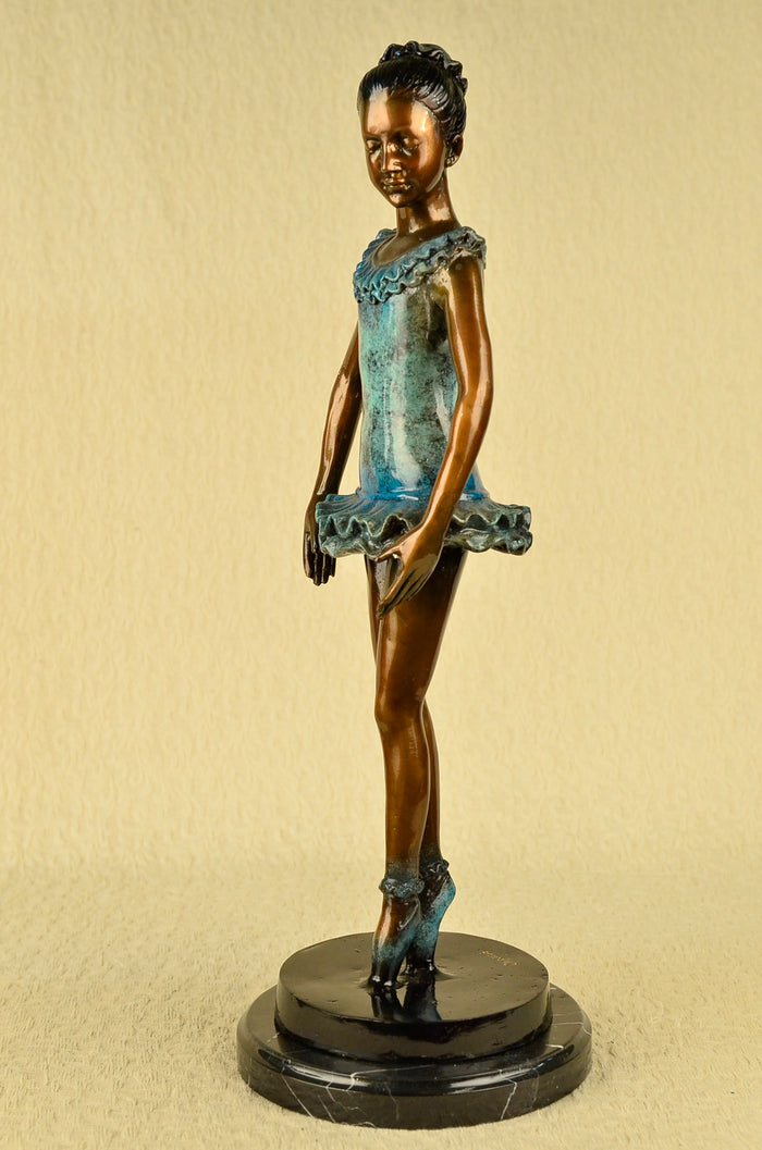 Art Nouveau Large Ballerina Dancer Home Decor Bronze Sculpture by~Chiparus~ Deco