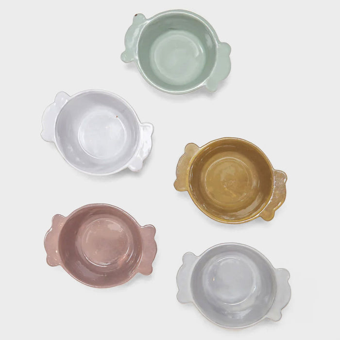 Assisi Bowl with Handles in Plum