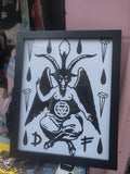 Baphomet FRAMED Original Print