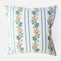 Bel Border Ferozi Square Pillow