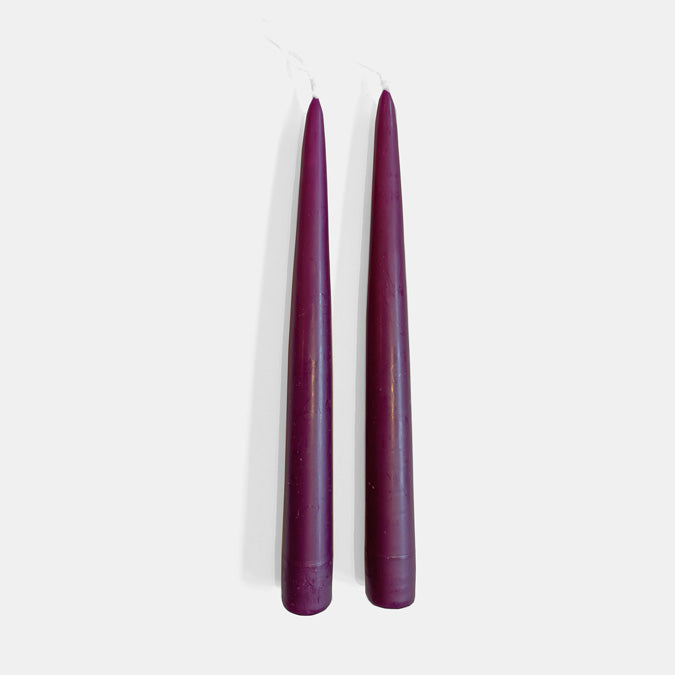 Bordeaux Taper Candles
