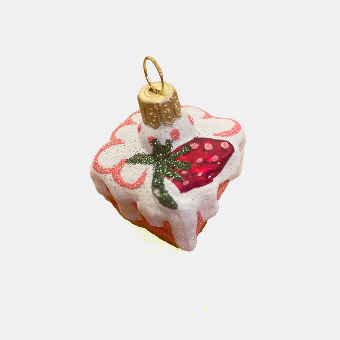 Cake Square Ornament