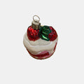 Cake with Strawberries Ornament