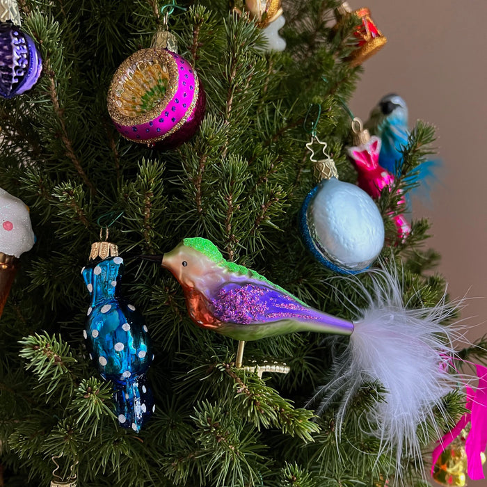 Candy Blue Ornament
