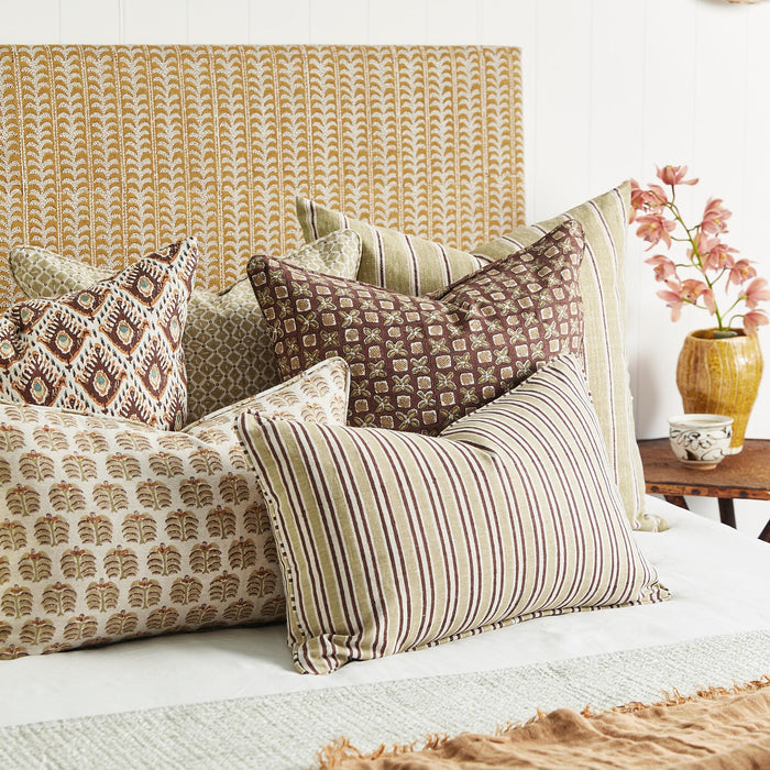 Cannes Juniper Square Pillow