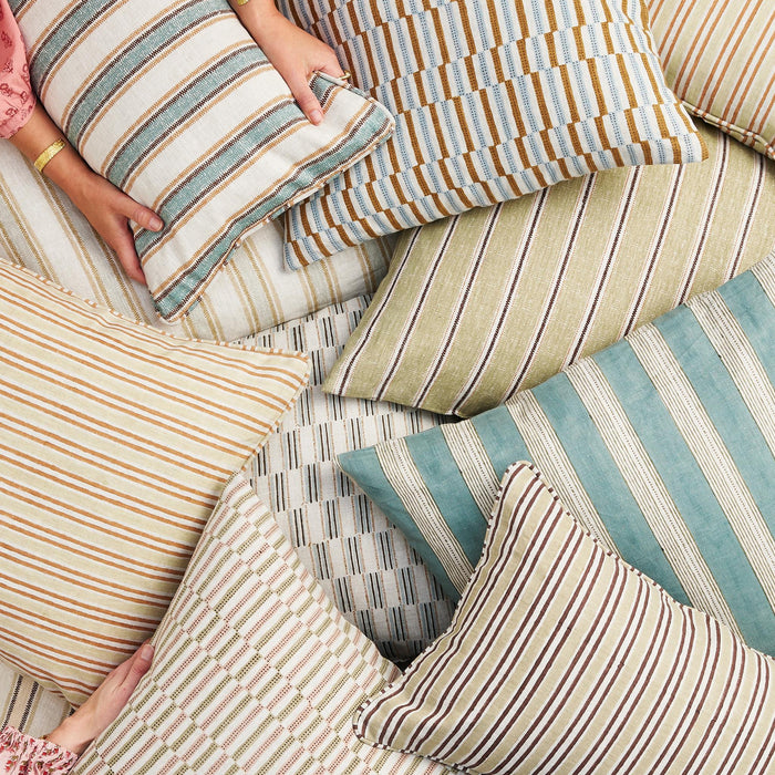 Cannes Juniper Square Pillow