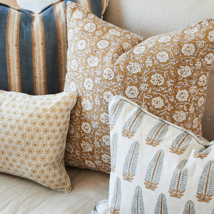 Cedella Saffron Square Pillow