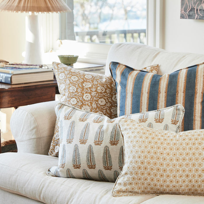 Cedella Saffron Square Pillow