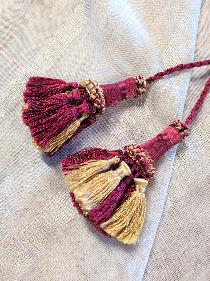 Red Chunky Tassel
