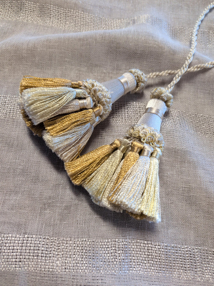 Yellow Gold Chunky Tassel