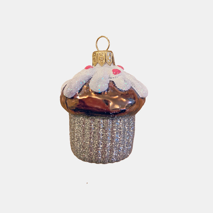 Chocolate Cupcake Ornament