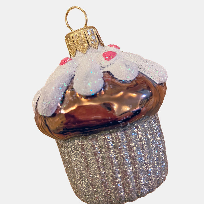 Chocolate Cupcake Ornament