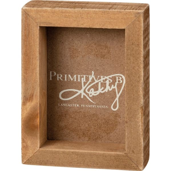 Christmas Wishes Mistletoe Kisses Box Sign 🎅🏼