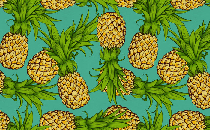 Crazy Pineapples | Wallpaper