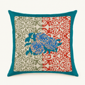 Dam Dam Red Sage Square Pillow in 24"
