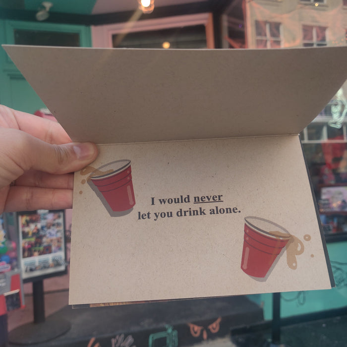Damn, Ma Horror GREETING Card