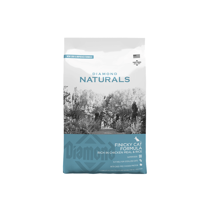 Diamond Naturals Finicky Cat Dry Food Chicken & Rice