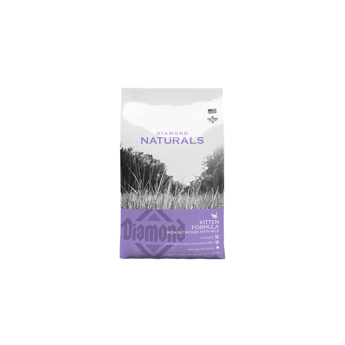 Diamond Naturals Kitten Dry Food Chicken & Rice