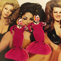 Divine (Pink Flamingos) EARRINGS