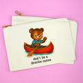 Don't Be a Douche Canoe Funny Makeup Bag