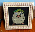 Duck Framed Cross-Stitch