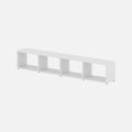 European Made Boon 4x1 Wide White