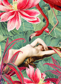 Flamingo Foliage Collage PRiNT