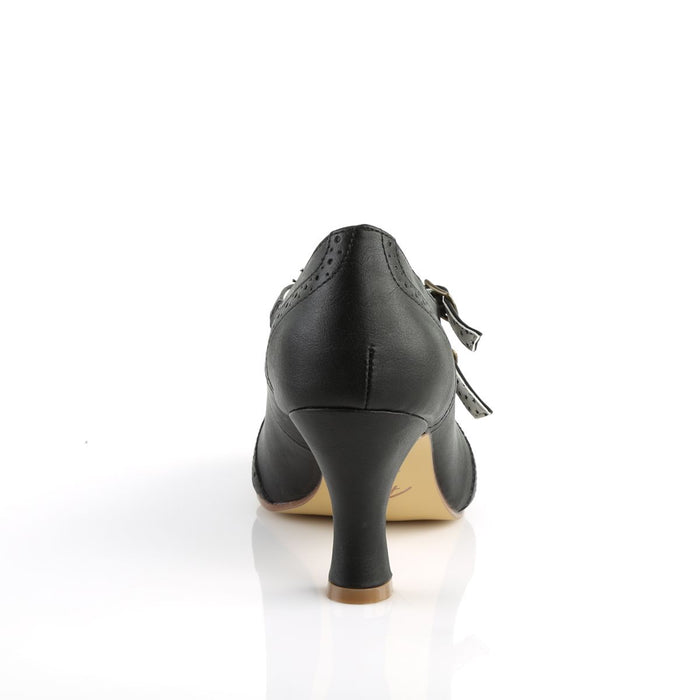 Pinup Couture Shoes FLAPPER-35 [Black] - Side View