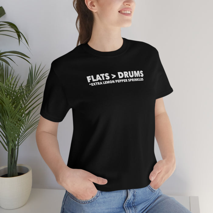 Flats versus Drums Tee