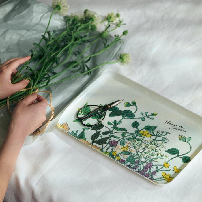 Fleur Sauvage Medium Tray - Collyer's Mansion