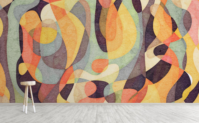 From Darkness Wall Mural by Walls Need Love•_¨
