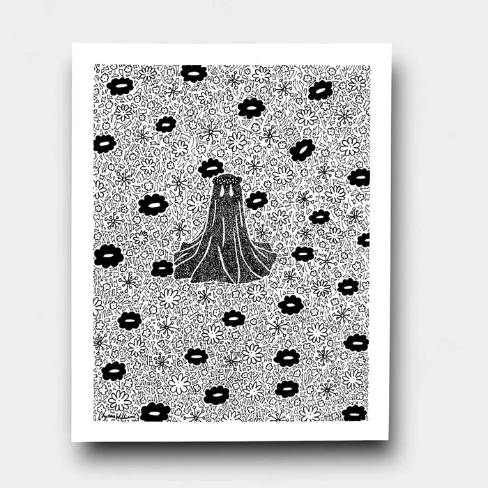 Garden Ghost PRiNT by Solo Souls