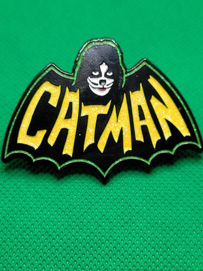 Hard Luck Crusader Catman ENAMEL PIN