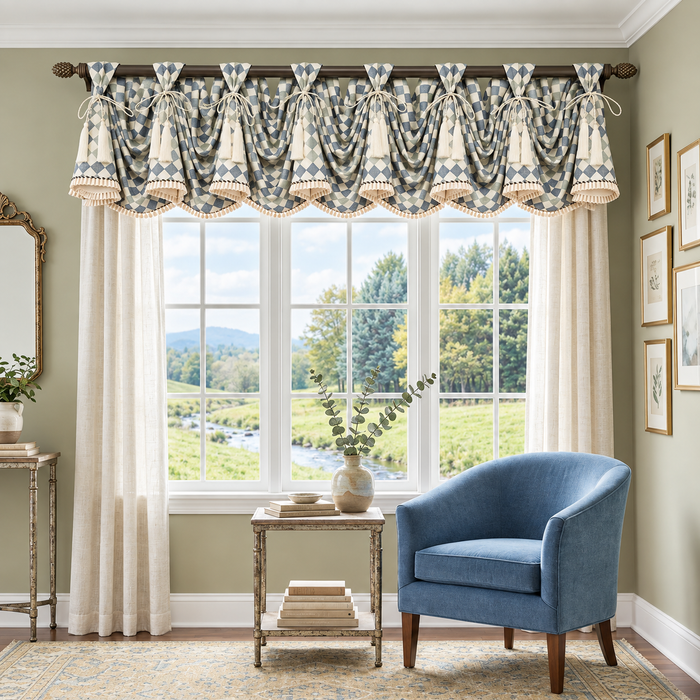 Harlequin Celebration Valance