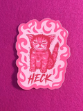 Heck Cat STiCKER
