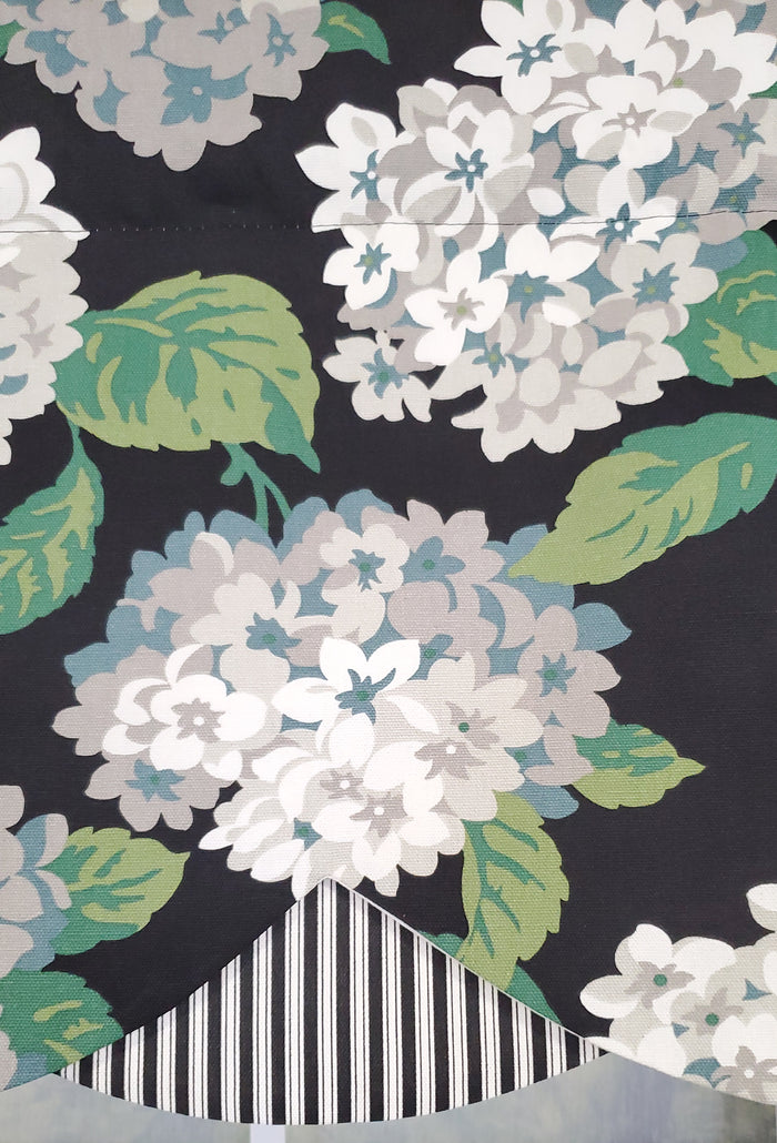 Hydrangea Petticoat Valance