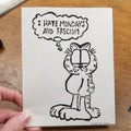 I Hate Mondays And Fascism Block PRINT