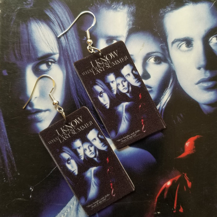 I Know What You Did VHS Cover EARRINGS