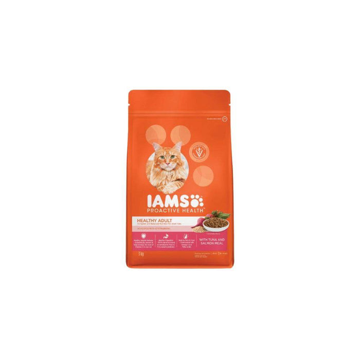 Iams Adult Tuna and Salmon Dry Cat Food - Petworld