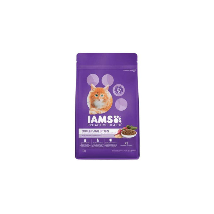 Iams Mother and Kitten Chicken Dry Cat Food - Petworld